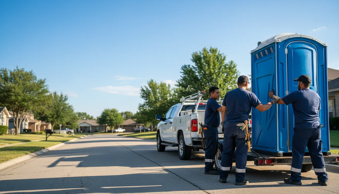 Portable Toilet Rental in Oak Grove, MO near me